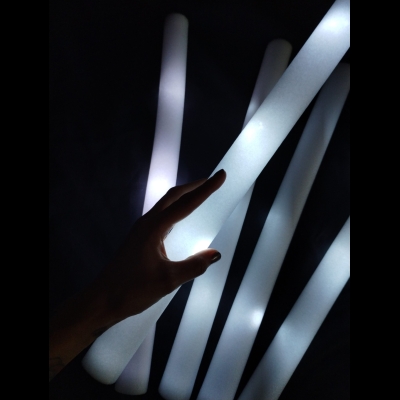 BARRA ROMPECOCO BLANCA LED