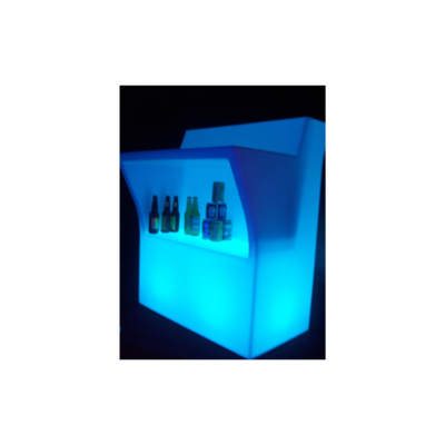 Barra Billy Central Con Estante LED