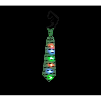 CORBATA LENTEJUELAS LED