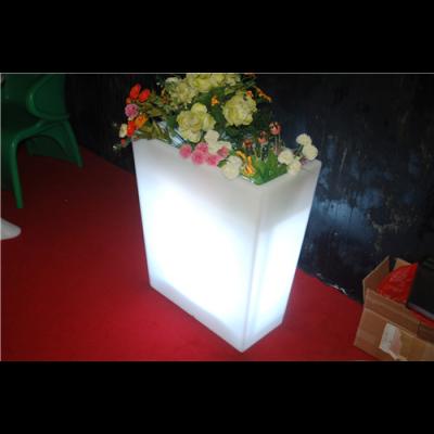 Macetero Rectangular LED