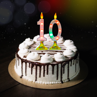 ADORNO NUMERO GIGANTE LED