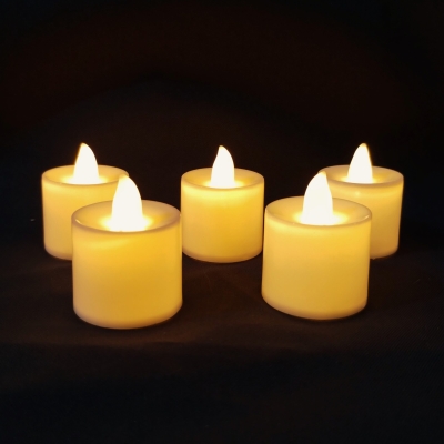 VELITA BLANCA LUZ AMBAR 4CM