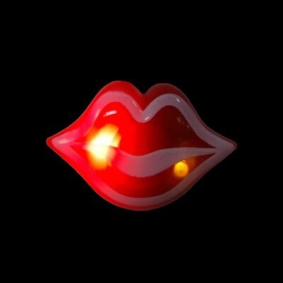 ANILLO SILICONA BESO LED