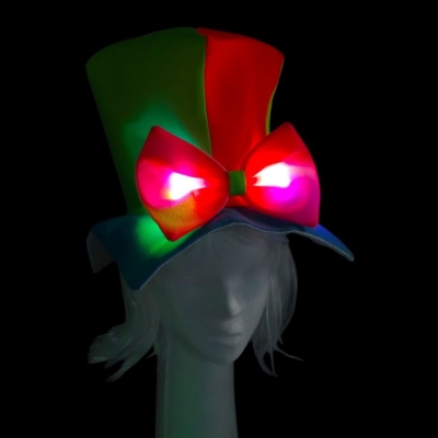 GALERA CUADRADA CON MOÑO LED