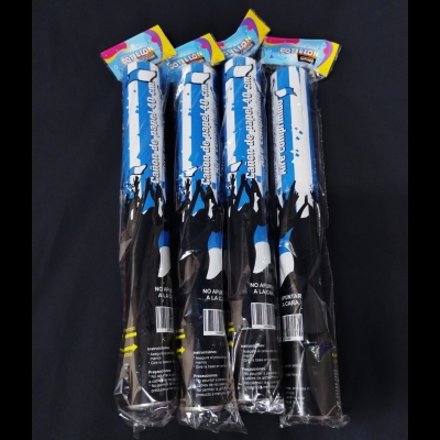 LANZAPAPELITOS ARGENTINA / RACING / BLANCO Y CELESTE