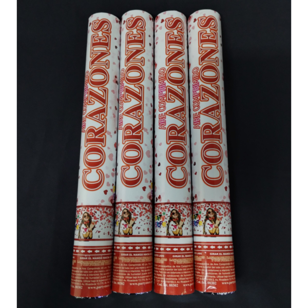LANZAPAPELITOS CORAZONES