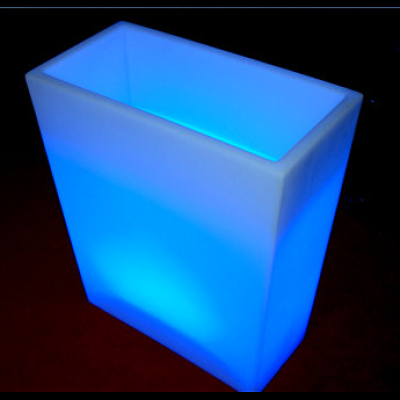 Macetero Rectangular LED