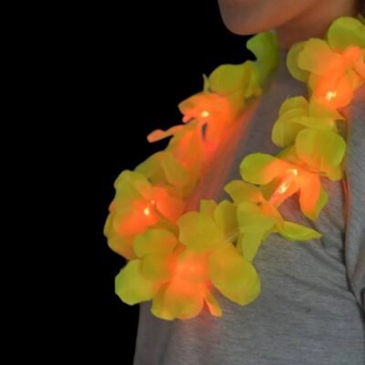 COLLAR HAWAI FLUO LED