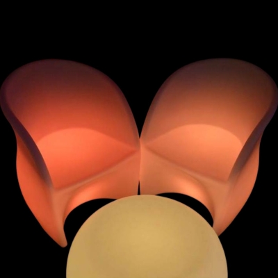 Sillon Con Apoya Brazos LED