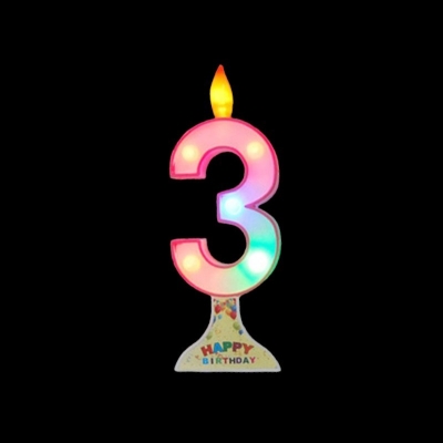 ADORNO NUMERO GIGANTE LED