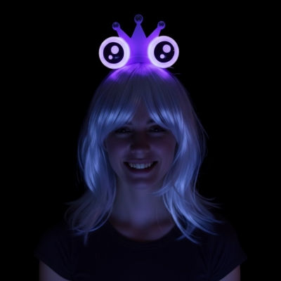 VINCHA RANITA CORONA LED