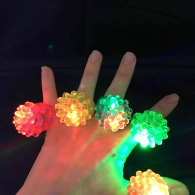 ANILLO SILICONA LED (surtidos)
