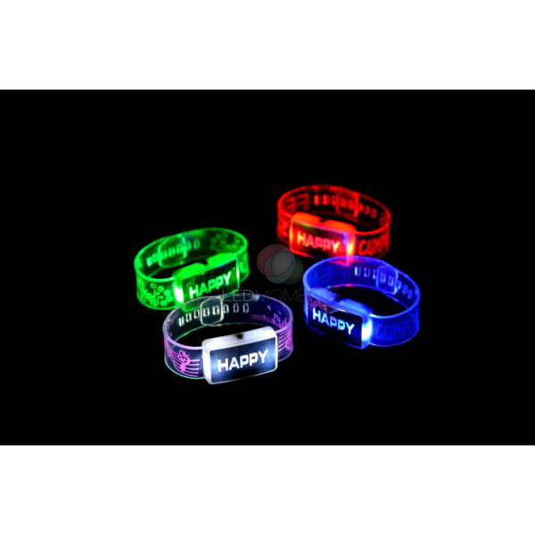 PULSERA HAPPY LED