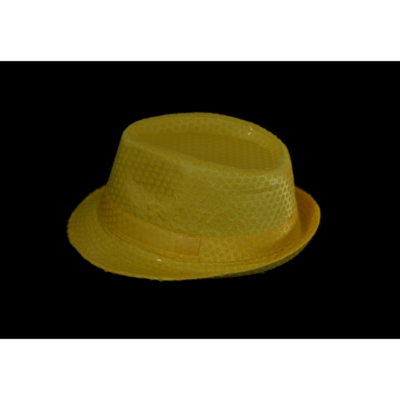 SOMBRERO BRAZ FLUO LED - AMARILLO