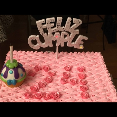 ADORNO TORTA PINCHE FELIZ CUMPLE LED