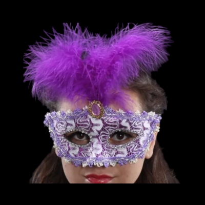 ANTIFAZ PLUME BORDADO