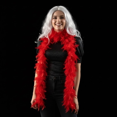 BOA PLUMAS COLORES 2mts