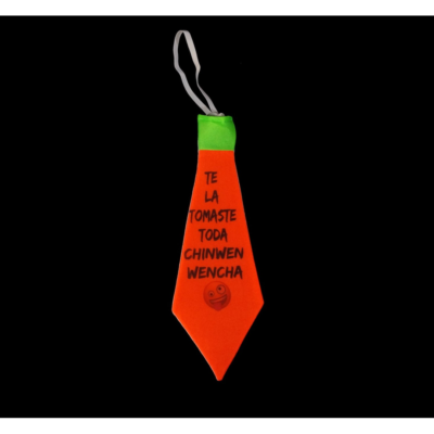 CORBATA FLUO FRASE