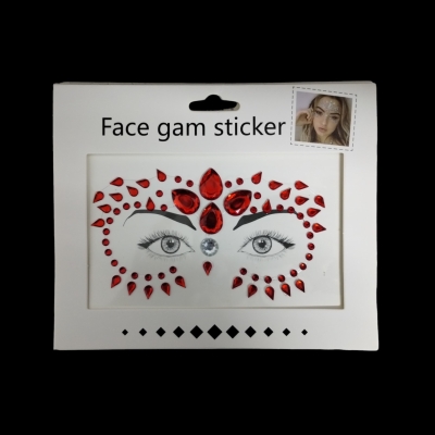 STICKERS GEMAS FACE