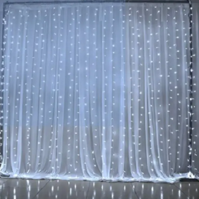 CORTINA LED 320 Leds 3x3 mts.16 tiras