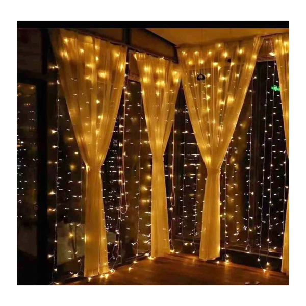 CORTINA LED 200 Leds 2x2 mts. 10 tiras