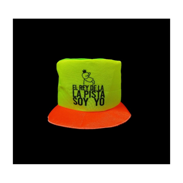 GALERA FLUO CON FRASE 14 CM