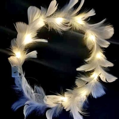 TIARA PLUMITAS LED