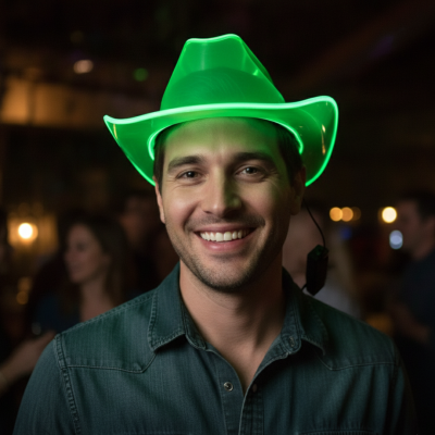 SOMBRERO COWBOY RISKY LED