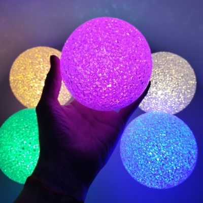 CENTRO DE MESA ESFERA LED 10CM