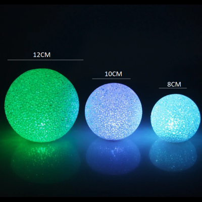 CENTRO DE MESA ESFERA LED 8CM
