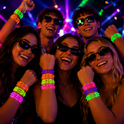 Pulsera Tattoo Fluo x24
