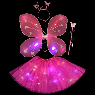 DISFRAZ MARIPOSA FULL LED