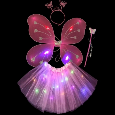 DISFRAZ MARIPOSA FULL LED