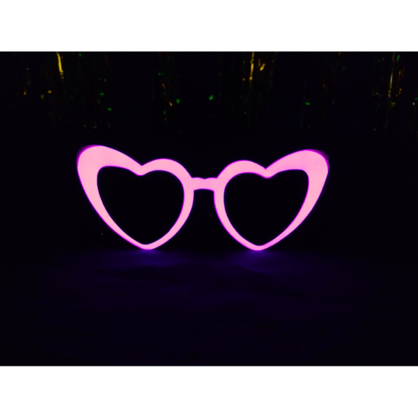 LENTE RETRO CORAZÓN WIRELESS LED