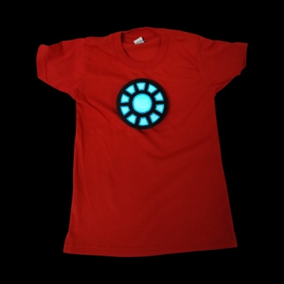 REMERA IRON MAN AUDIORITMICA INFANTIL