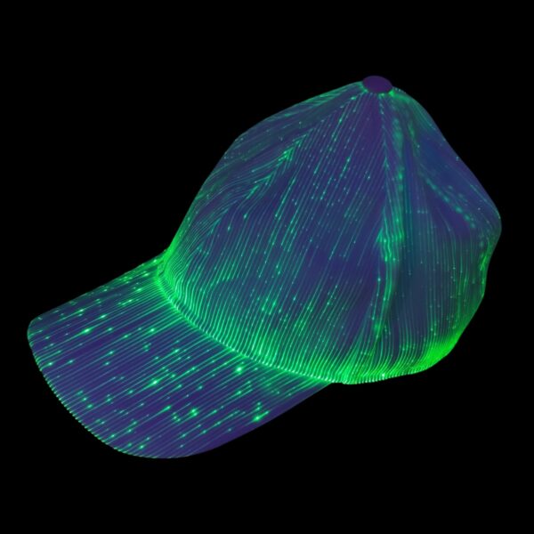 GORRA LED PREMIUM FIBRA ÓPTICA
