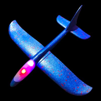JUGUETE AVION LED