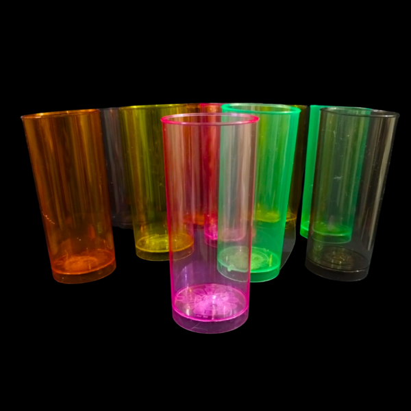 VASO ACRILICO COLOR REUTILIZABLE