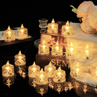 VELA ACRILICA LED CHICA 4,5CM