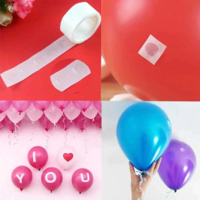 CINTA ADHESIVA BIFAZ PUNTOS PARA GLOBOS