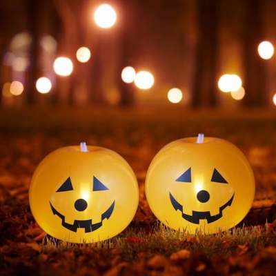 GLOBOS HALLOWEEN LED X 5