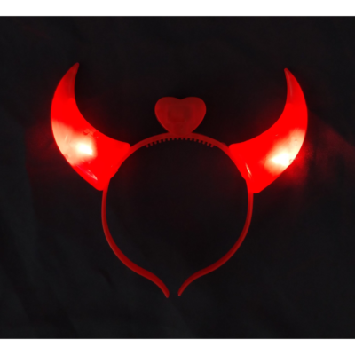 VINCHA DIABLITO LED