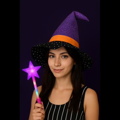 DISFRAZ BRUJA con sonido y movimiento