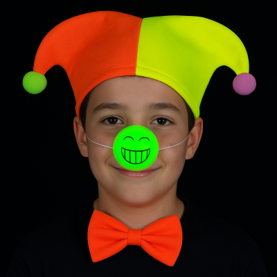 DISFRAZ PAYASO FLUO