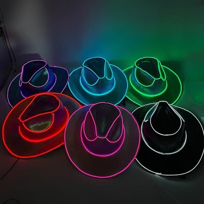 SOMBRERO COWBOY TORNASOLADO RISKY LED PREMIUM