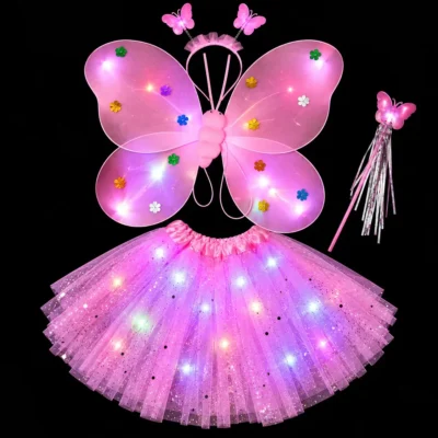 DISFRAZ MARIPOSA FULL LED