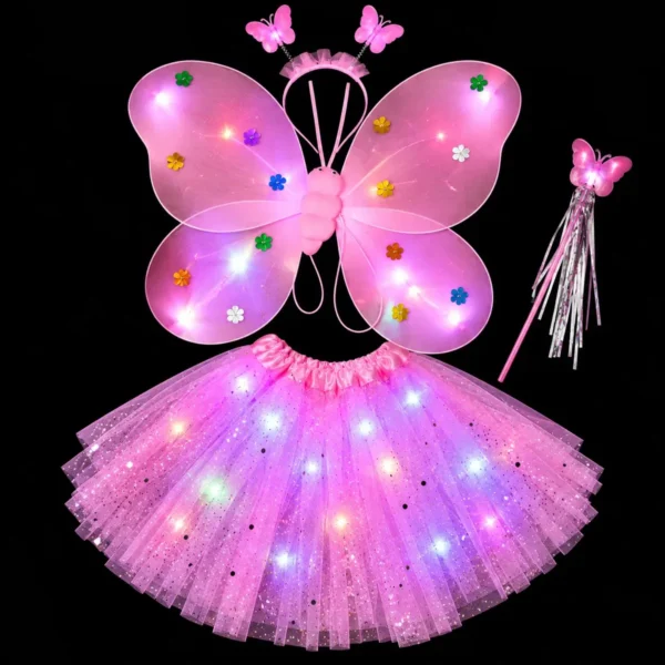 DISFRAZ MARIPOSA FULL LED