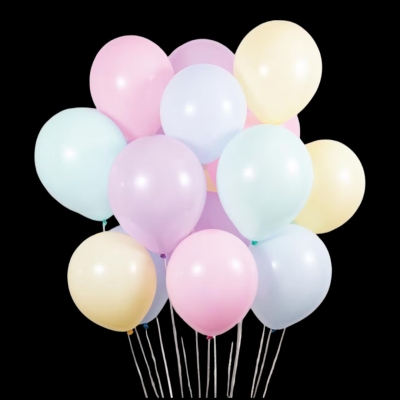 GLOBOS PASTEL 10" X 50 UNIDADES