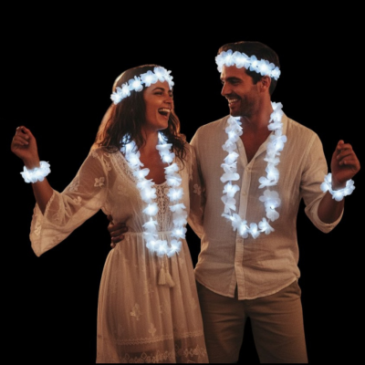 SET HAWAI BLANCO LED