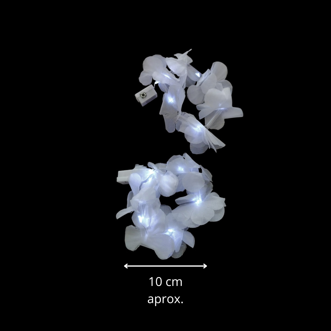 pulseras set hawai led